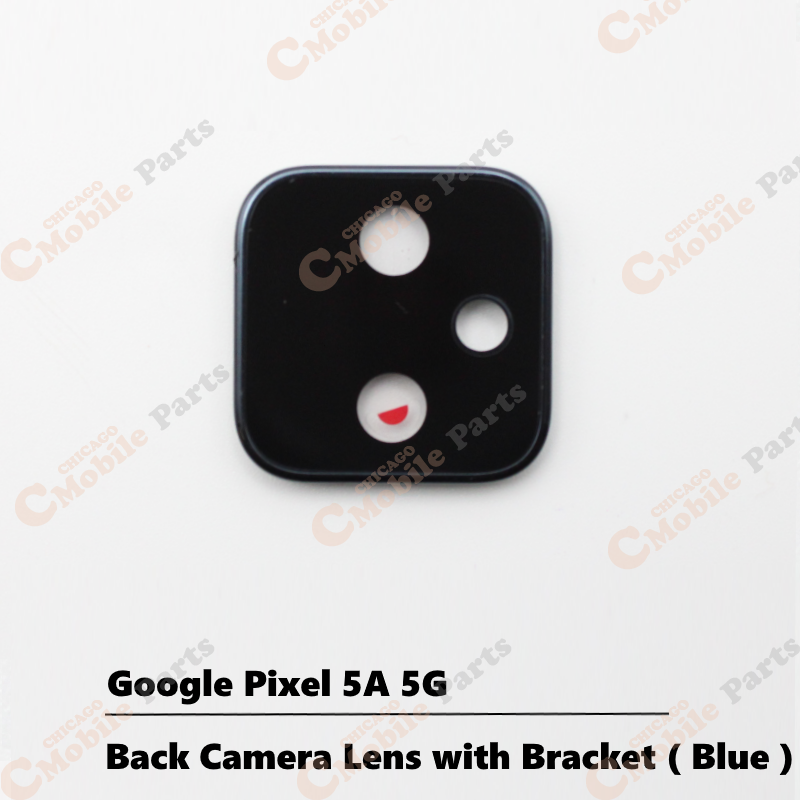 Google Pixel 5a 5G Rear Back Camera Lens with Bracket ( Blue )