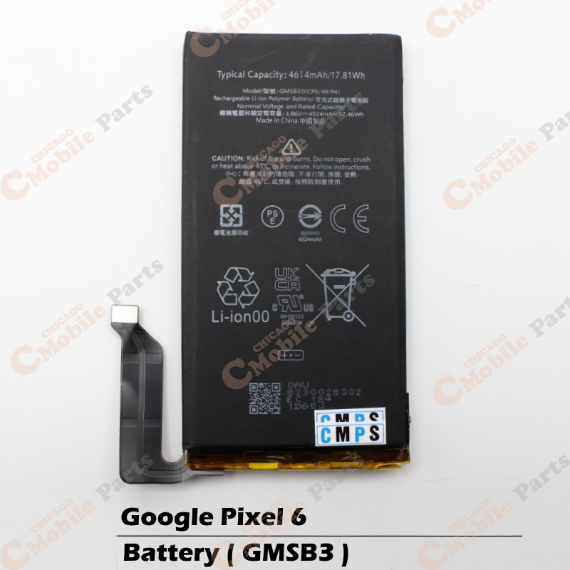 Google Pixel 6 Battery ( GMSB3 )