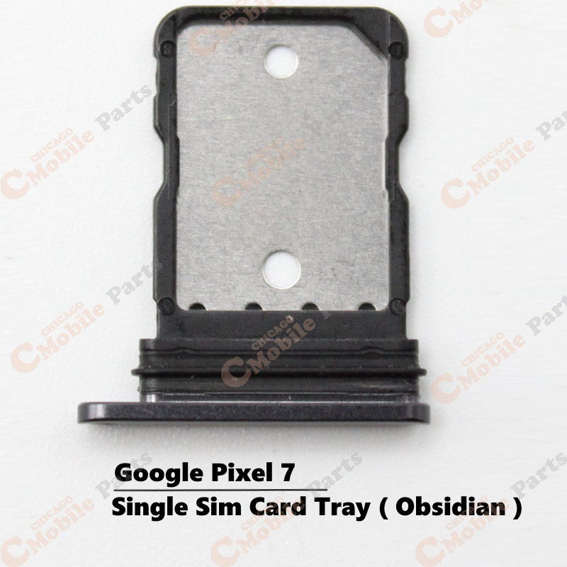 Google Pixel 7 Single Sim Card Tray Holder ( Single /  Obsidian )