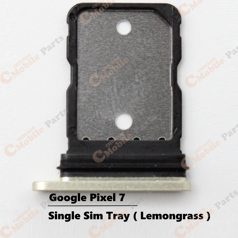 Google Pixel 7 Single Sim Card Tray Holder ( Single /  Lemongrass)