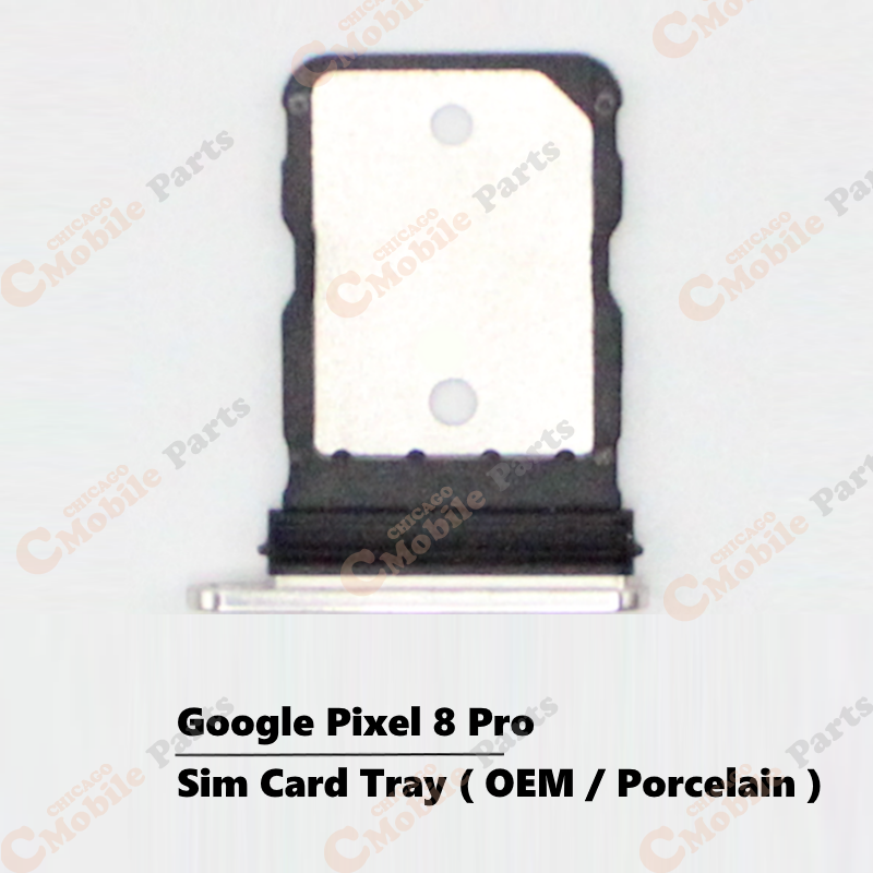 Google Pixel 8 Pro Sim Card Tray Holder ( OEM / Porcelain )