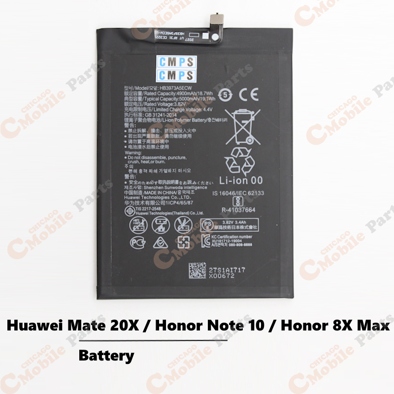 Huawei Mate 20X / Honor Note 10 / Honor 8X Max Battery