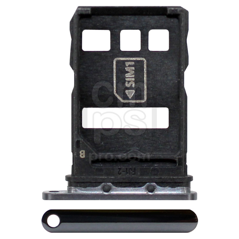 Huawei P40 Sim Card Tray Holder ( Black )