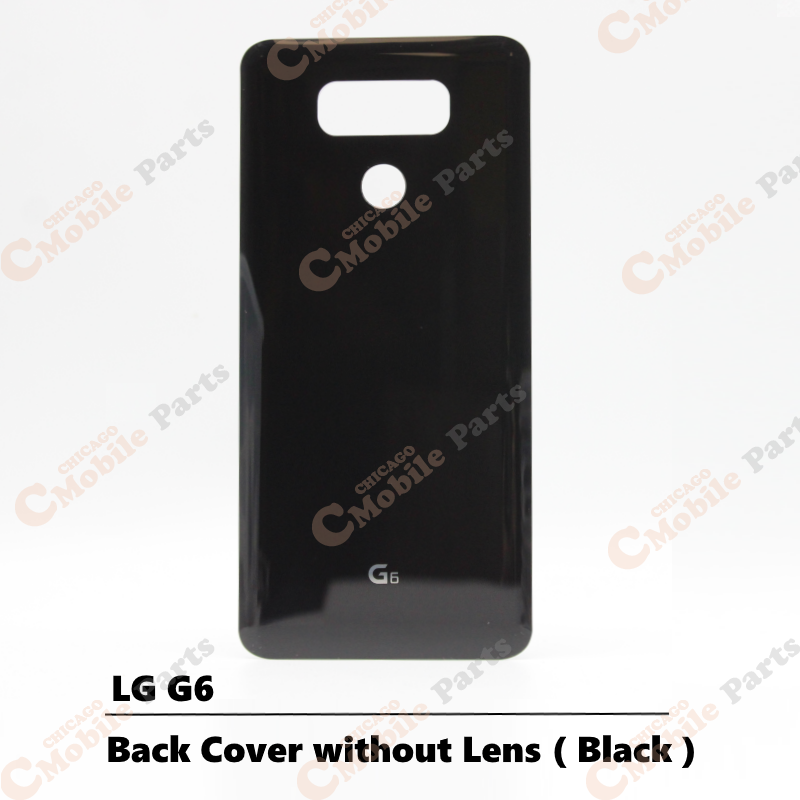 LG G6 Back Cover / Back Door without Lens ( Black )