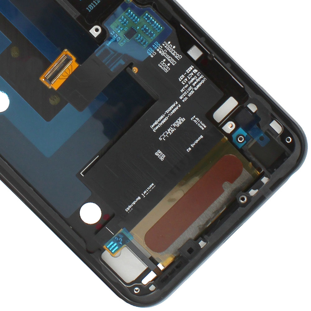 LG Q7 Plus / Q7 Alpha LCD Screen Assembly with Frame ( Aurora Black )