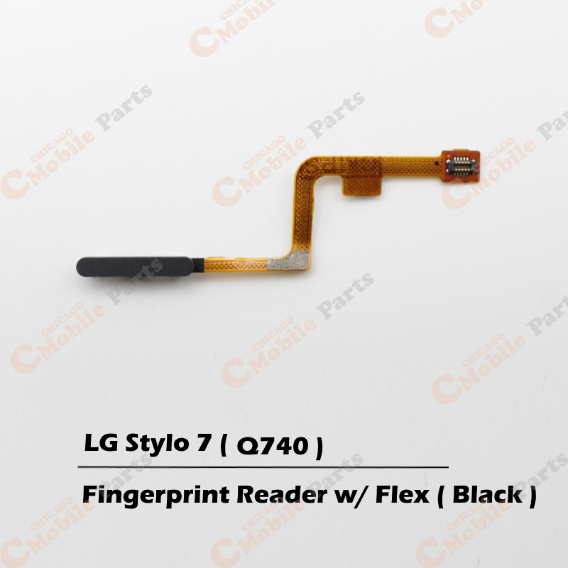 LG Stylo 7 Fingerprint Reader with Flex Cable ( Q740 / Black )