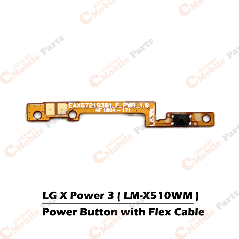 LG X Power 3 Power Button Flex Cable