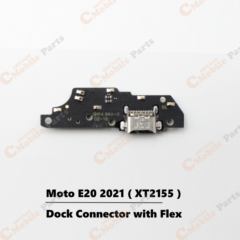 Motorola Moto E20 2021 Dock Connector Charging Port Board ( XT2155 )