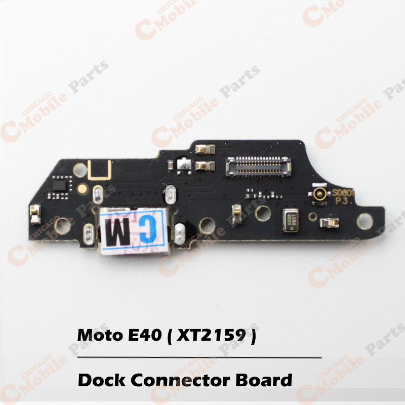 Motorola Moto E40 2021 Dock Connector Charging Port Board ( XT2159 )