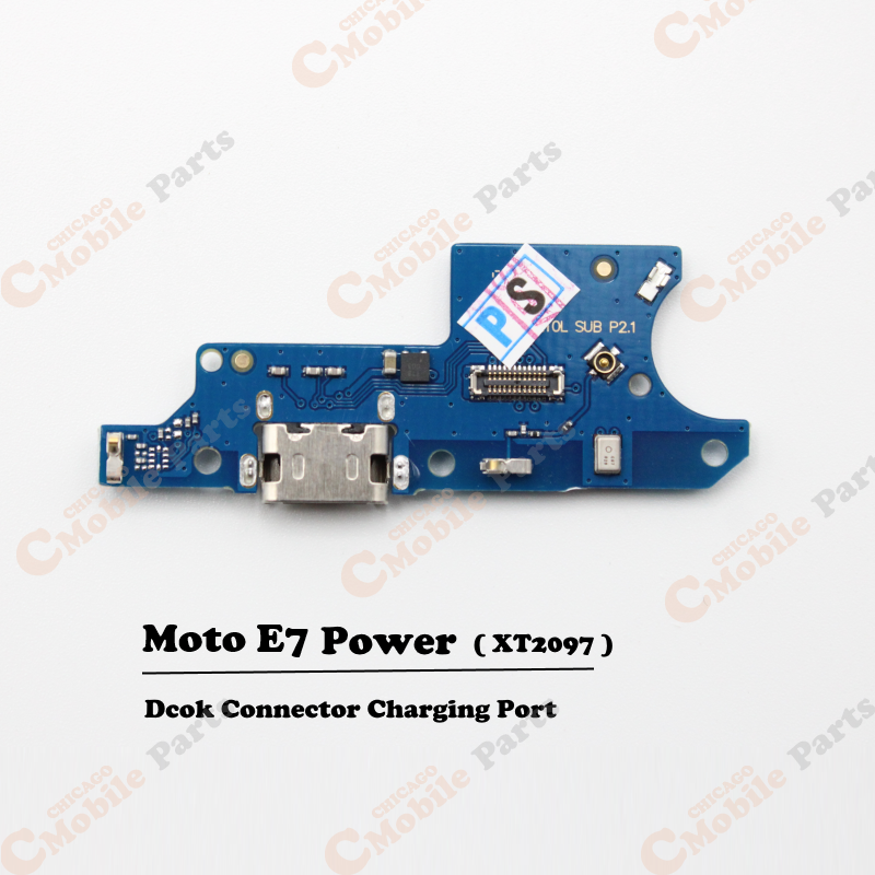 Motorola Moto E7 Power Dock Connector Charging Port Board ( XT2097-6 )