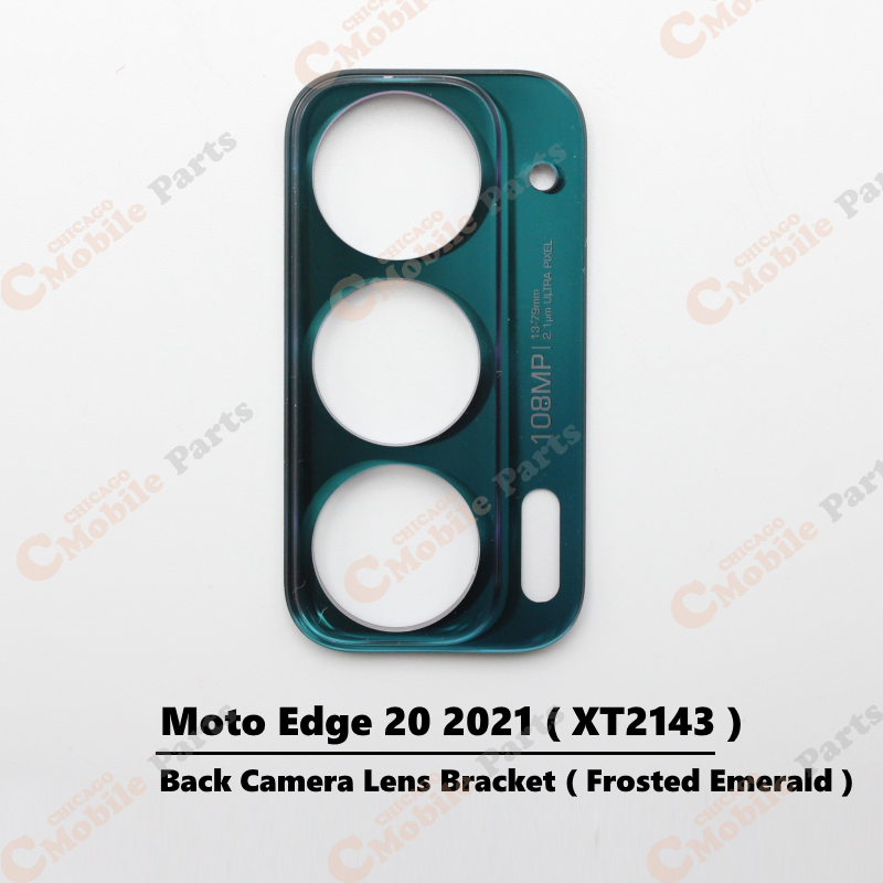 Motorola Moto Edge 20 2021 Rear Back Camera Lens Bracket ( XT2143 / Frosted Emerald )