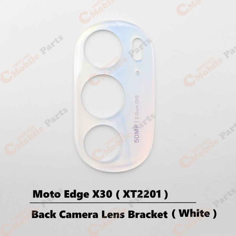 Motorola Moto Edge X30 Rear Back Camera Lens Bracket ( XT2201 / White )