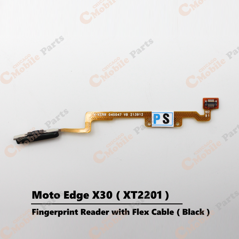 Motorola Moto Edge X30 Fingerprint Reader with Flex Cable ( XT2201 / Black )