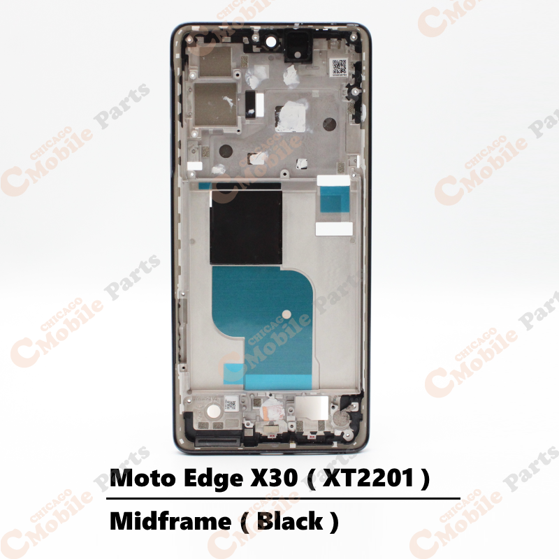 Motorola Moto Edge X30 Mid Frame Midframe ( XT2201 / Black )