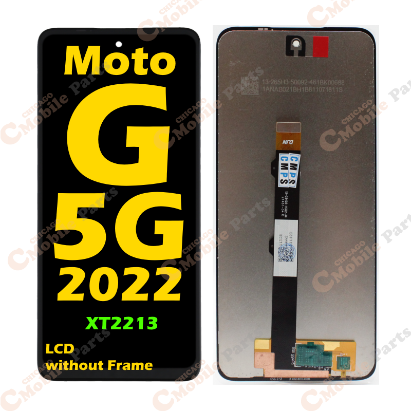 Motorola Moto G 5G 2022 LCD Screen Assembly without Frame ( Refurbished / XT2213 )