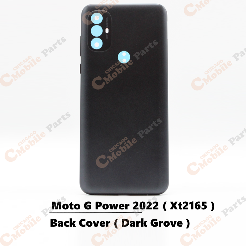 Motorola Moto G Power 2022 Rear Battery Back Cover Door ( XT2165 / Dark Grove )