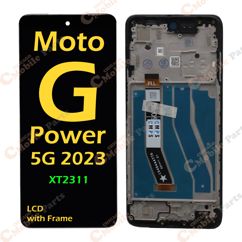 Motorola Moto G Power 2023 5G LCD Screen Assembly with Frame ( XT2311 )