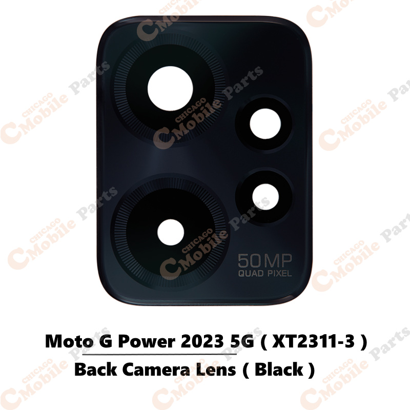 Motorola Moto G Power 2023 5G Rear Back Camera Lens Cover ( XT2311-3 / Black )