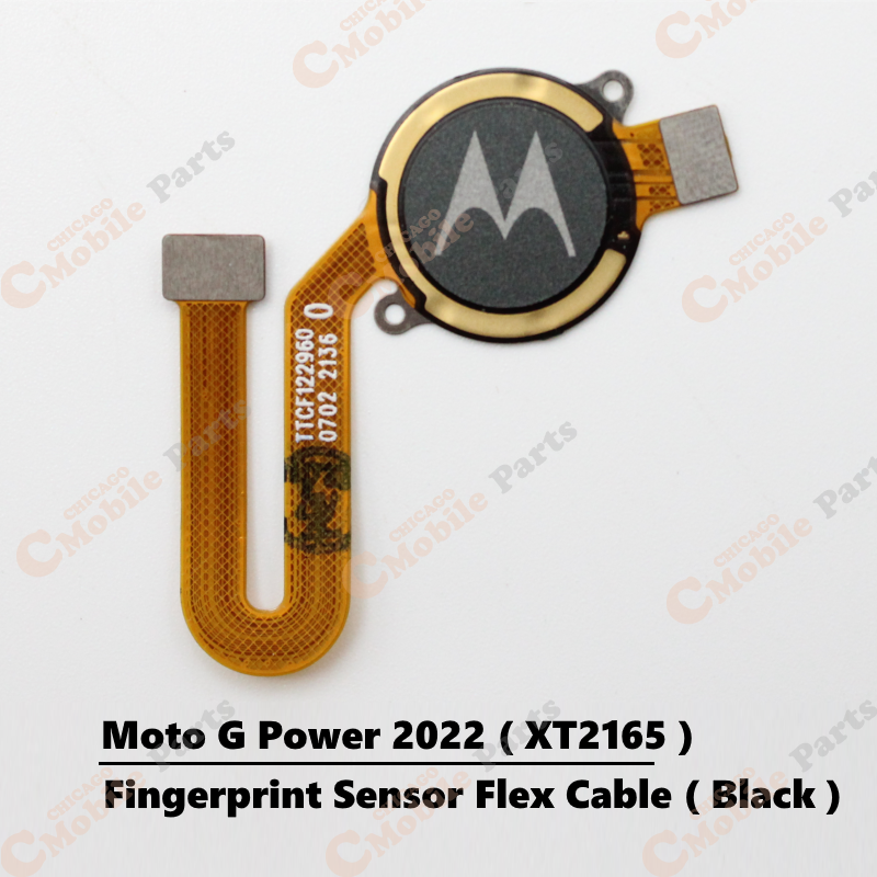 Motorola Moto G Power 2022 Fingerprint Sensor Flex Cable ( XT2165 / Black )