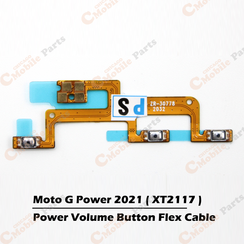 Motorola Moto G Power 2021 Power Volume Button Flex Cable ( XT2117 )