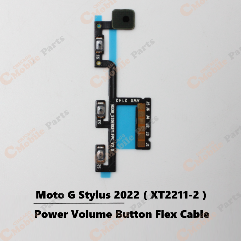 Motorola Moto G Stylus 2022 Power Volume Button Flex Cable ( XT2211-2 )