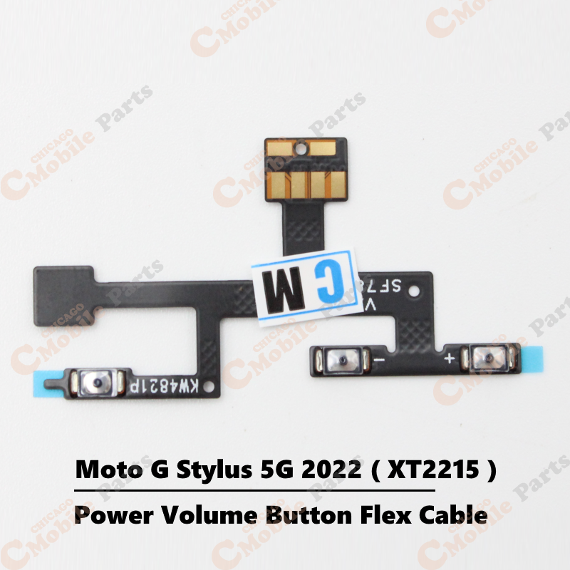 Motorola Moto G Stylus 5G 2022 Power Volume Button Flex Cable (  XT2215 )