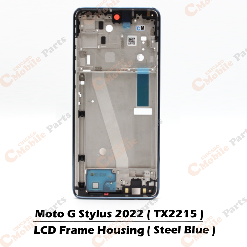 Motorola Moto G Stylus 5G 2022 LCD Frame Housing ( XT2215 / Steel Blue )