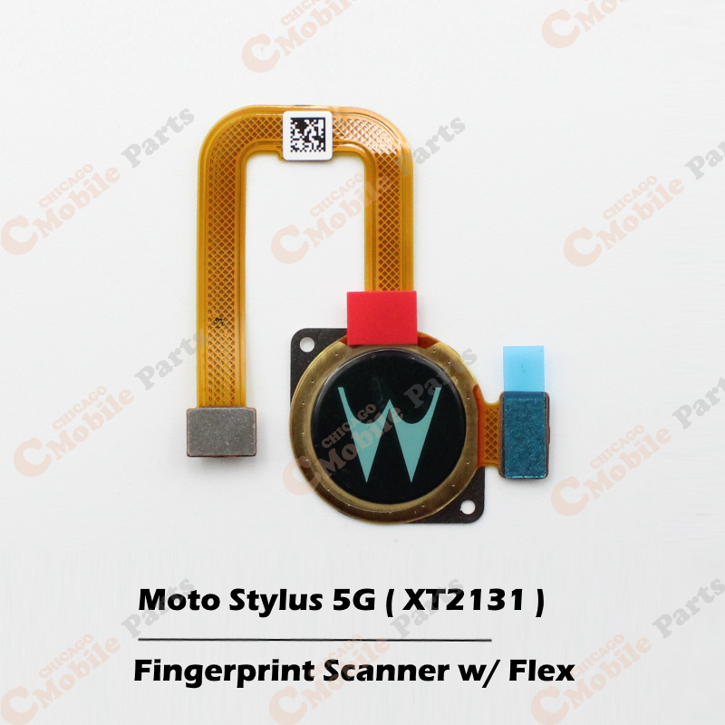 Motorola Moto G Stylus 5G Fingerprint Reader Scanner Sensor with Flex Cable ( XT2131 / Cosmic Emerald )