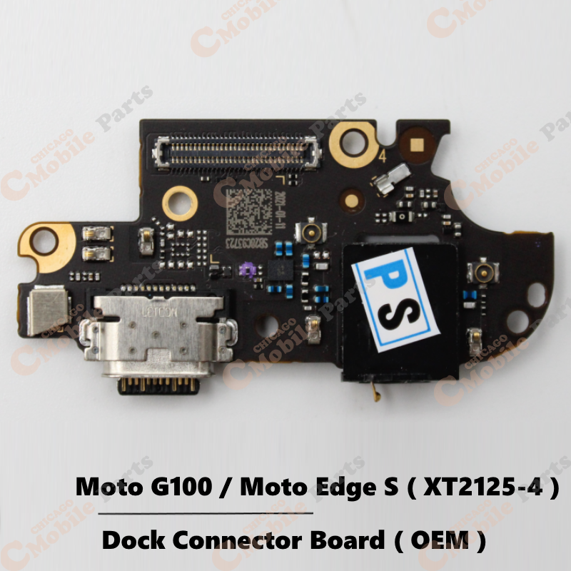Motorola Moto G100 / Moto Edge S Dock Connector Charging Port Board ( XT2125-4 / OEM )