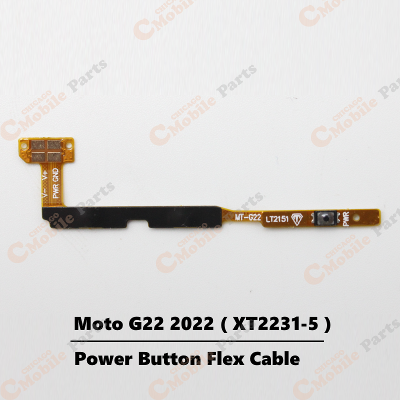 Motorola Moto G22 2022 Power Button Flex Cable ( XT2231-5 )