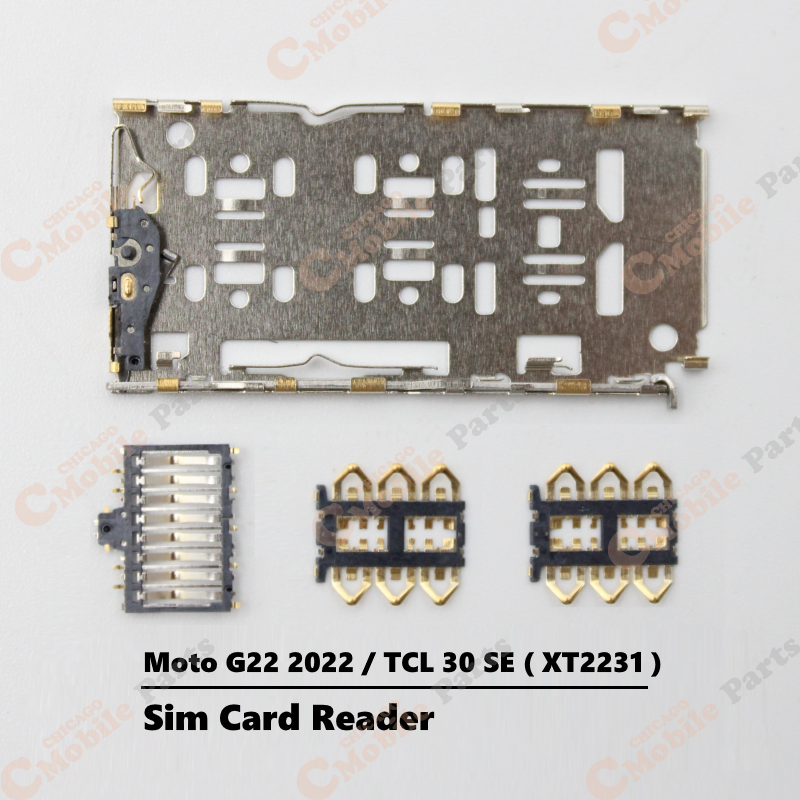 Motorola Moto G22 2022 / TCL 30 SE Sim Card Reader ( XT2231 )