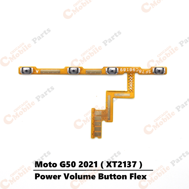 Motorola Moto G50 2021 Power Volume Button Flex Cable ( XT2137 )