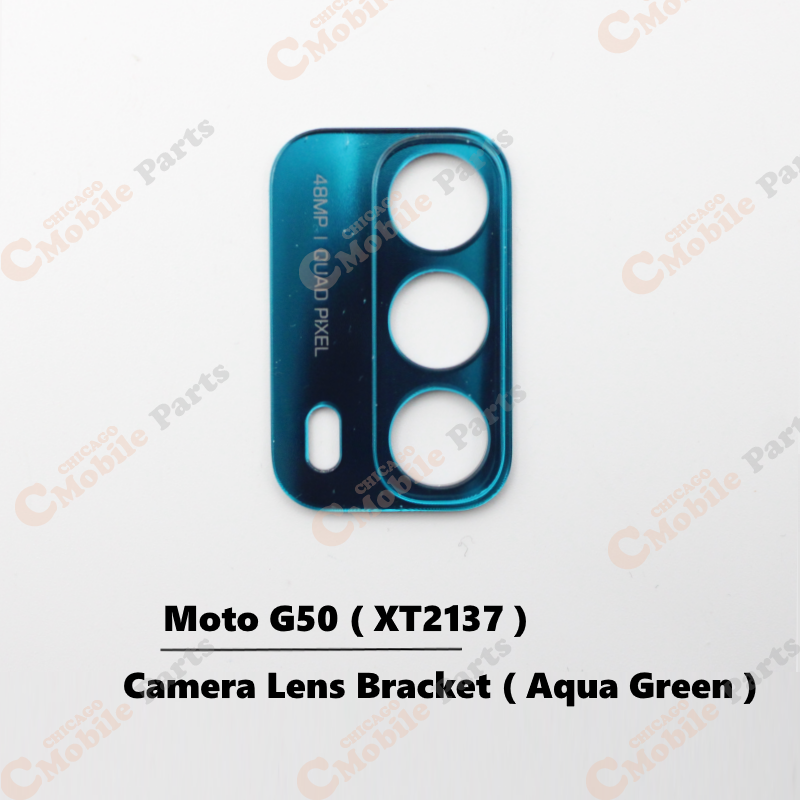 Motorola Moto G50 Rear Back Camera Lens Bracket ( XT2137 / Aqua Green )