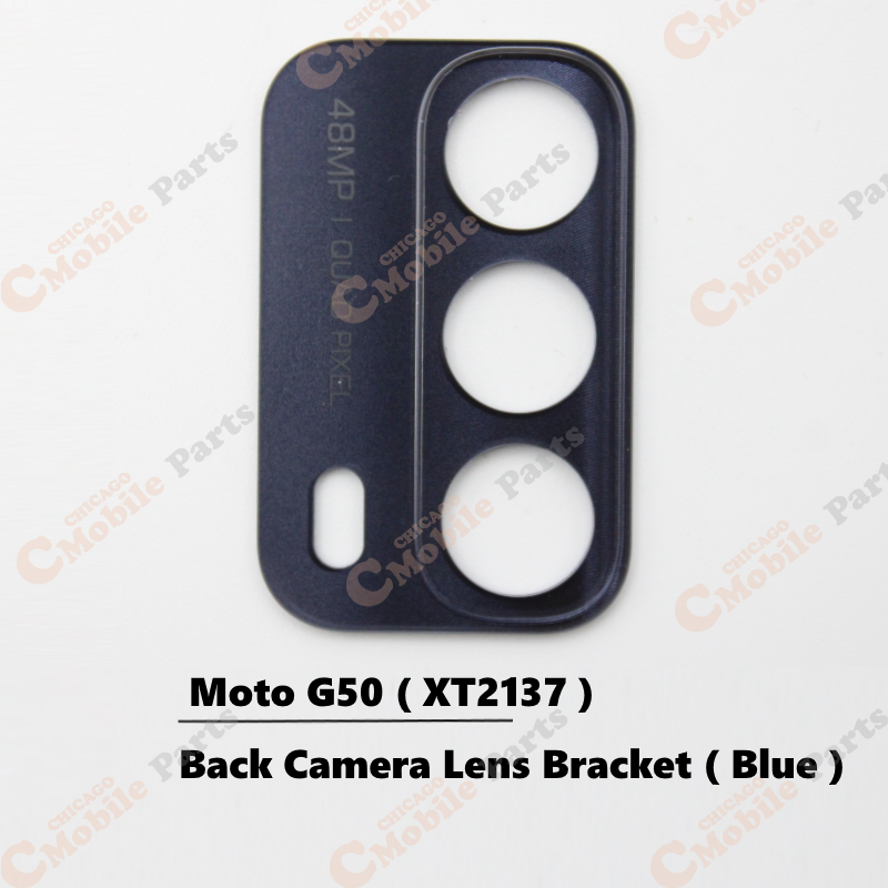 Motorola Moto G50 Rear Back Camera Lens Bracket ( XT2137 / Blue )