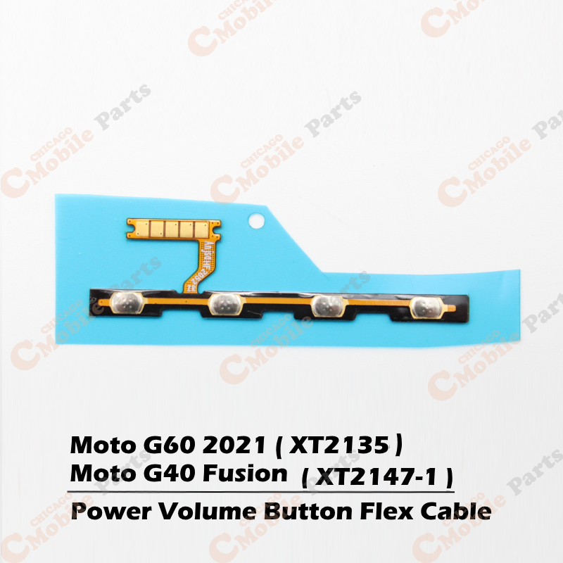 Motorola Moto G60 2021 / Moto G40 Fusion Power Volume Button Flex Cable ( XT2135-1 )