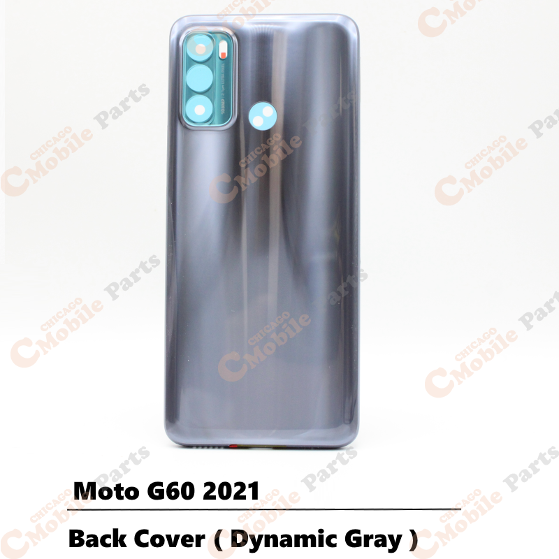 Motorola Moto G60 2021 Rear Back Cover / Back Door ( Dynamic Gray )