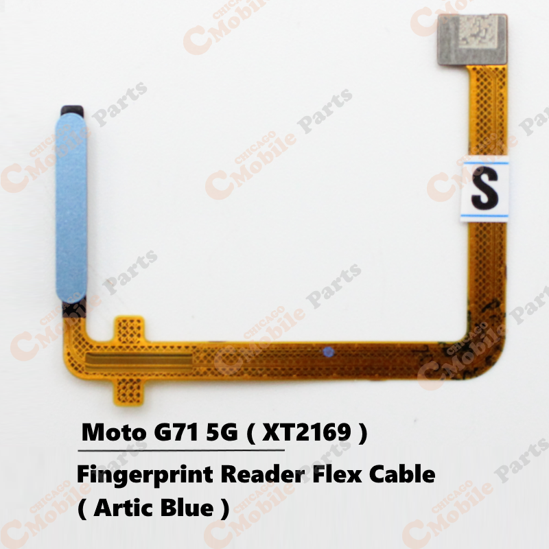 Motorola Moto G71 5G Fingerprint Reader Flex Cable ( XT2169 / Arctic Blue )