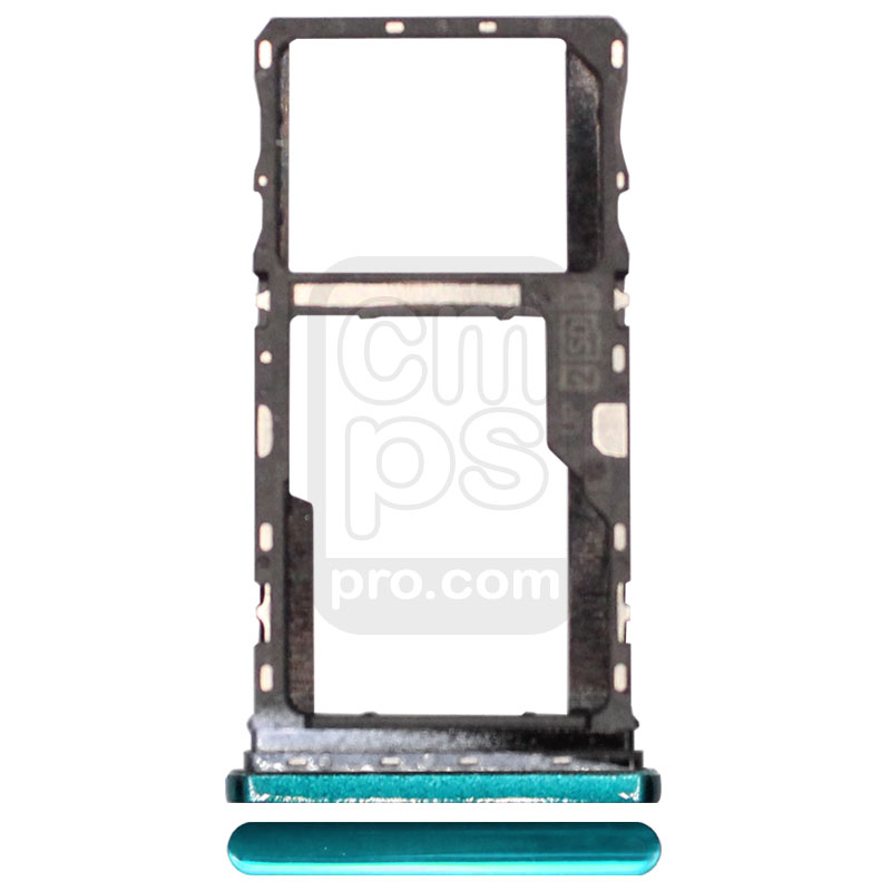 Motorola Moto G9 Play Dual Sim Card Tray Holder ( XT2083 / Dual / Forest Green )