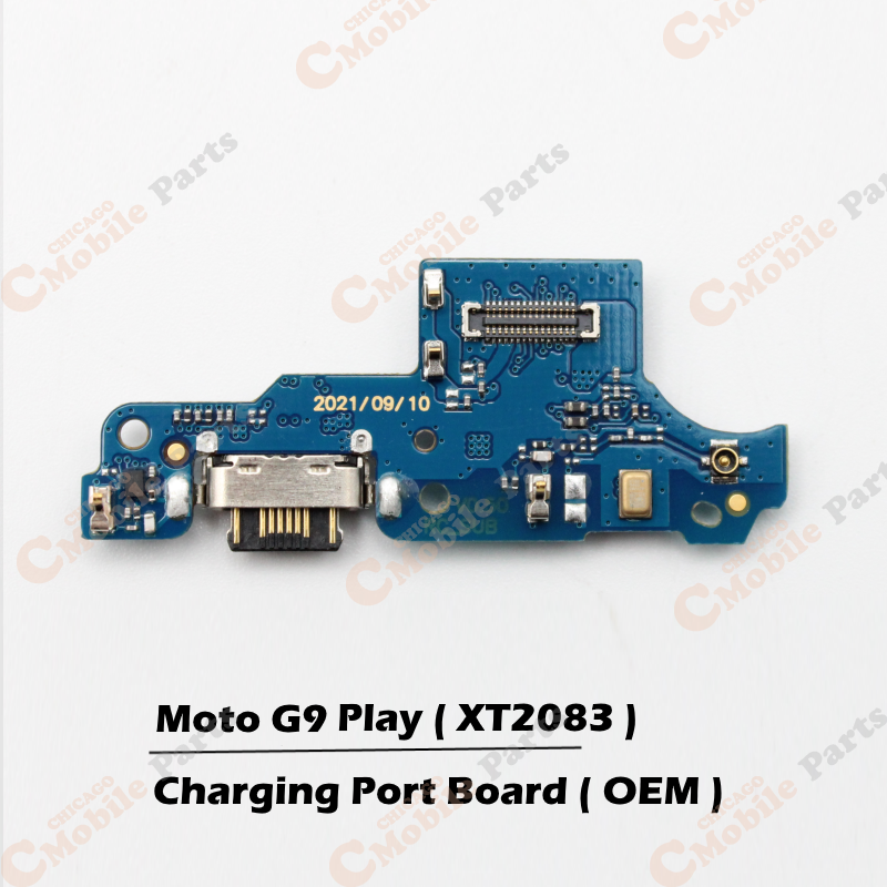 Motorola Moto G9 Play Dock Connector Charging Port with Board ( XT2083 / OEM  )