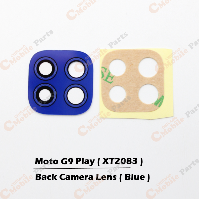 Motorola Moto G9 Play Rear Back Camera Lens ( XT2083 / Blue )