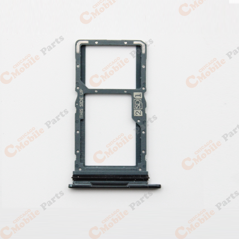 Motorola Moto G9 Power Dual Sim Card Tray Holder ( XT2091 / Metallic Sage )