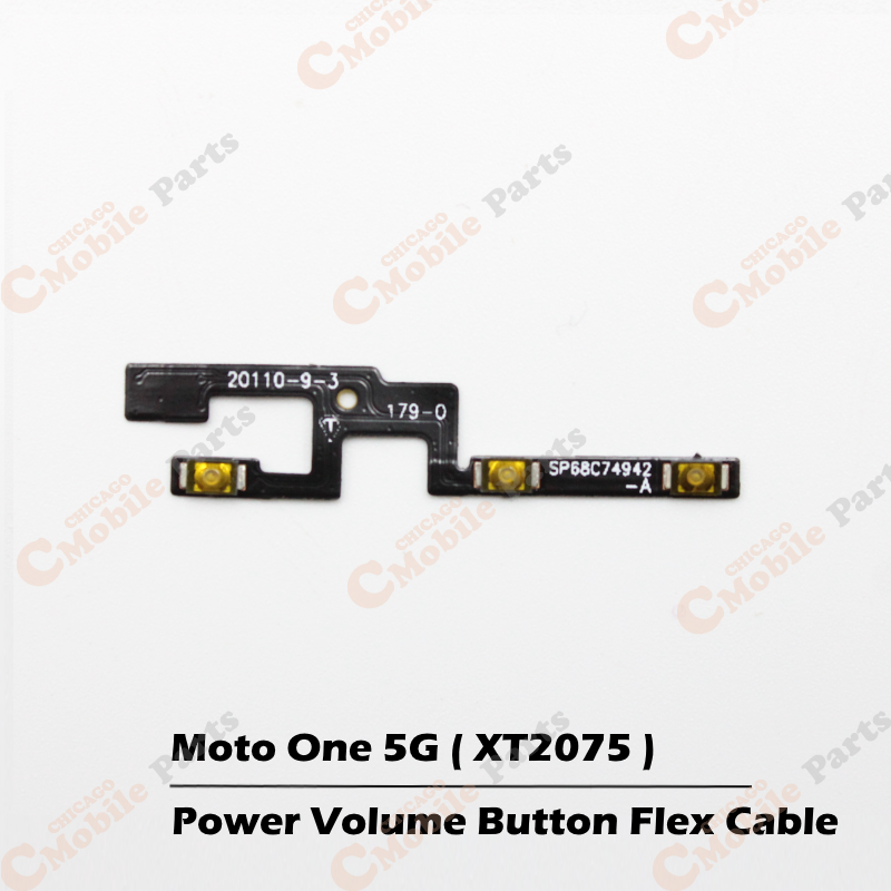 Motorola Moto One 5G / Moto G 5G Plus Power Volume Button Flex Cable ( XT2075 )