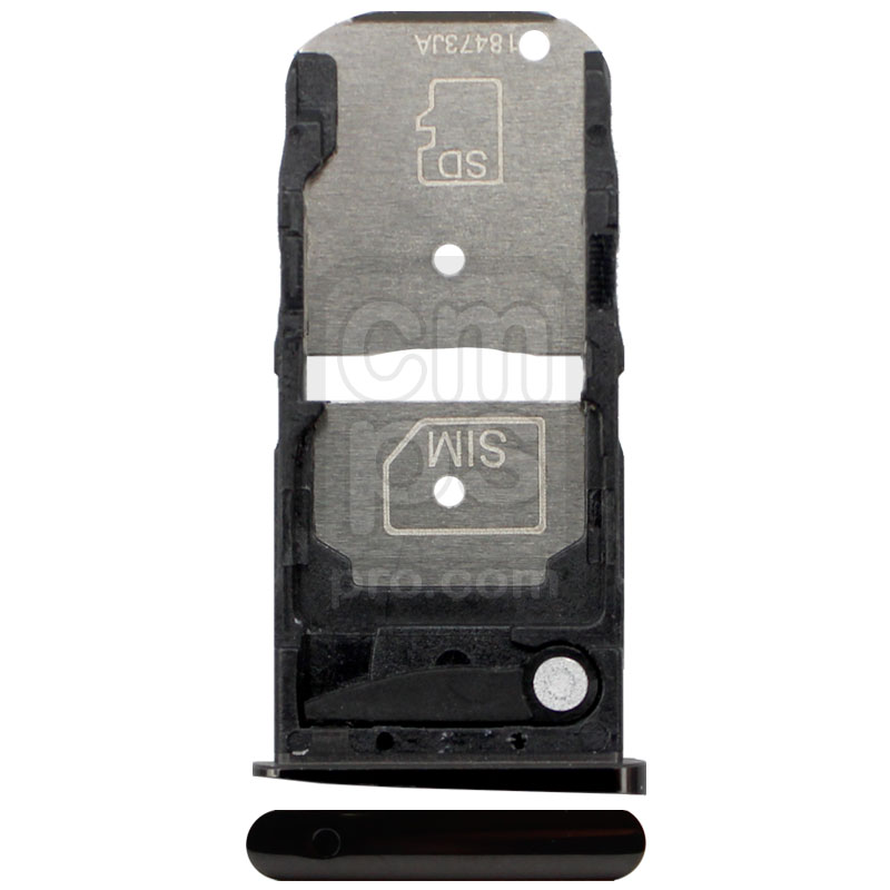 Motorola Moto Z3 / Moto Z3 Play Single Sim Card Tray ( Single / Black )