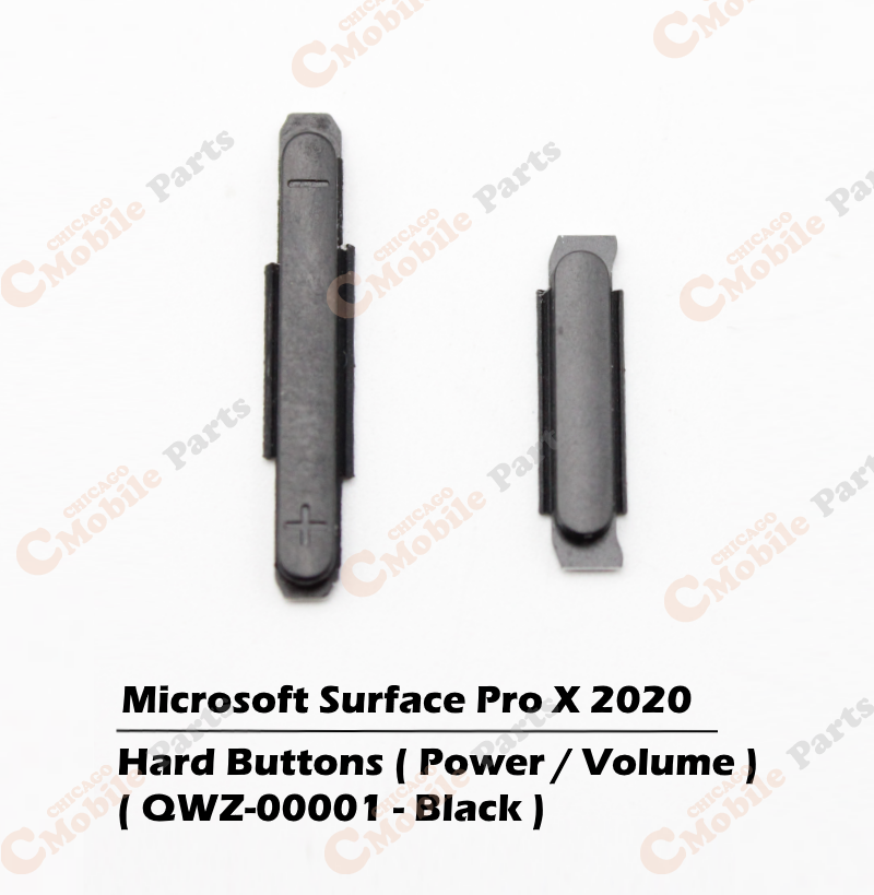Microsoft Surface Pro X 2020 Power Volume Hard Buttons ( QWZ-00001 / Black )