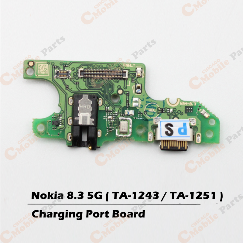 Nokia 8.3 5G Dock Connector Charging Port Board ( TA-1243 / TA-1251 )