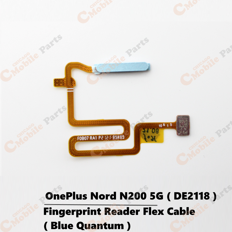 OnePlus Nord N200 5G Fingerprint Reader Scanner Flex Cable ( DE2118 / Blue Quantum )