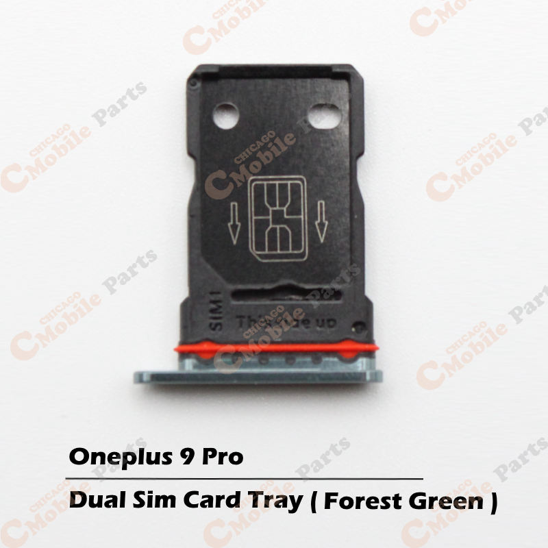 OnePlus 9 Pro Dual Sim Card Tray Holder ( Dual / Forest Green )