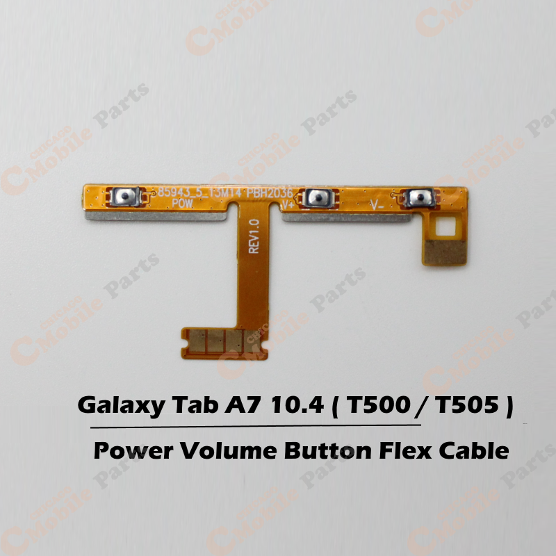 Galaxy Tab A7 (10.4") Power Volume Button Flex Cable ( T500 / T505 )