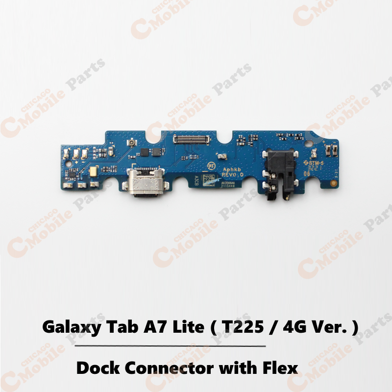 Galaxy Tab A7 Lite Dock Connector Charging Port Board ( T225 / 4G Version )