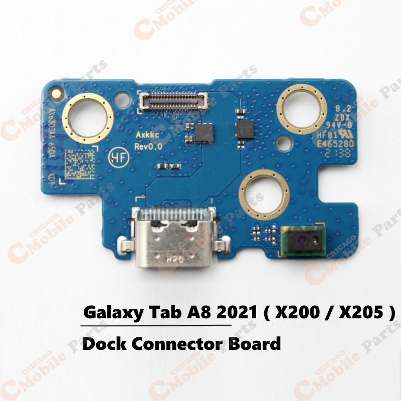 Galaxy Tab A8 2021 Dock Connector Charging Port Board ( X200 / X205 )